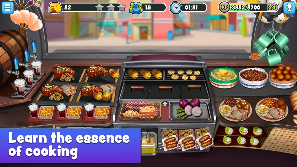 Actualización de Food Truck Chef Mod APK