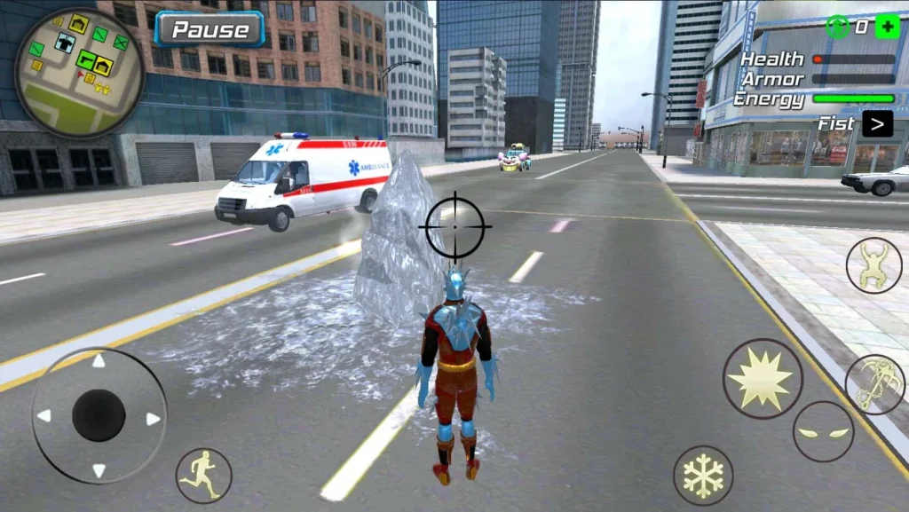 Snow Storm superhero mod apk (energía ilimitada)