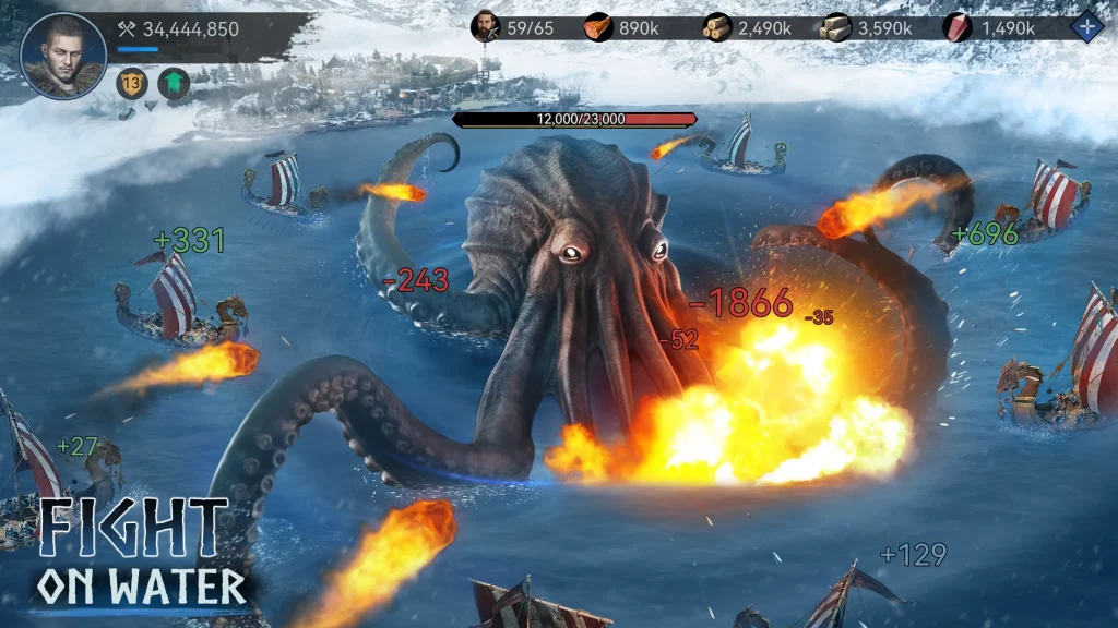 Viking Rise Valhalla Mod Apk gratis [Compra gratis]