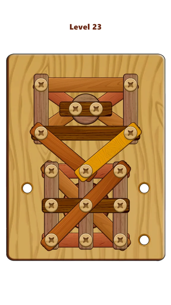 Wood Nuts & Bolts Puzzle Mod APK 7.3 Dinero ilimitado