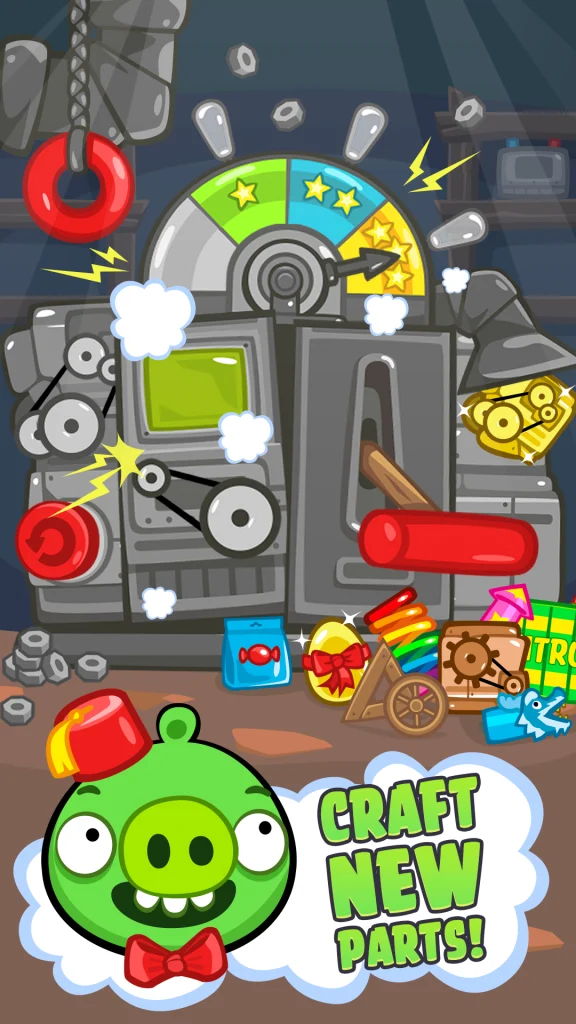 bad piggies mod apk desbloquea todas las máscaras