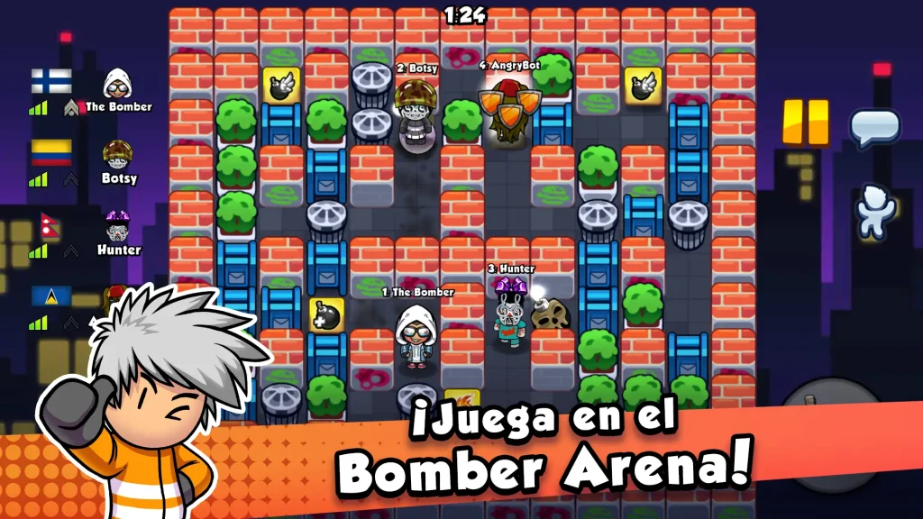 bomber friends mod apk diamantes infinitos