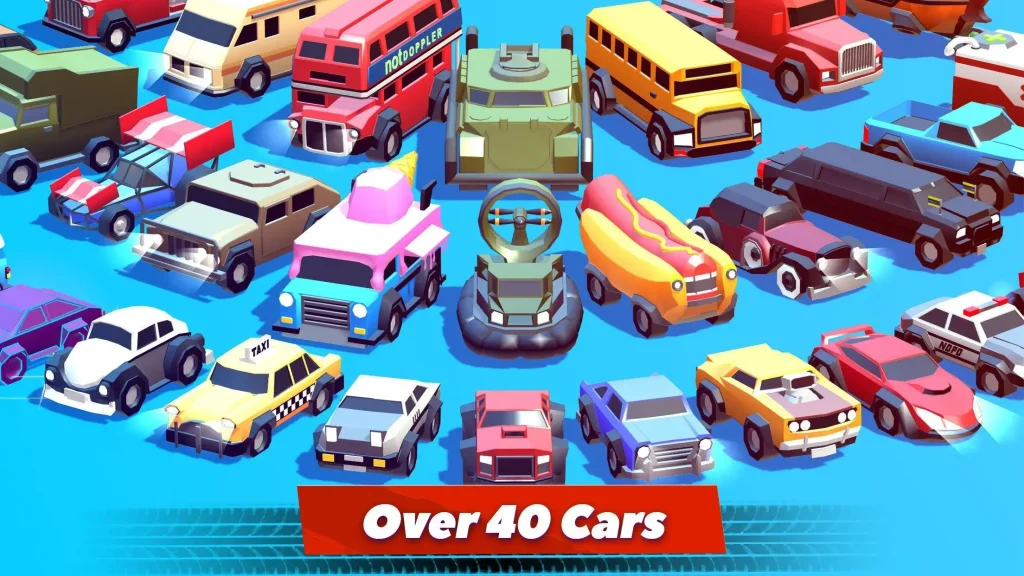 crash of cars mod apk desbloqueó todos los autos con dinero ilimitado