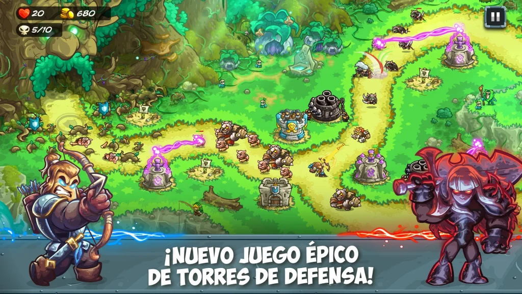 kingdom rush mod apk alliance descargar