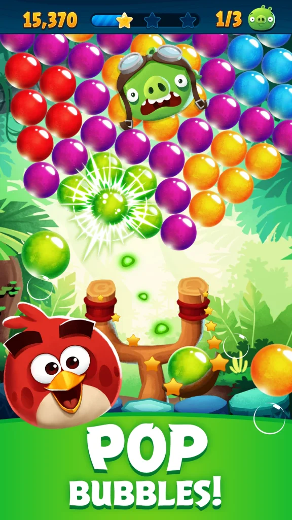 Angry Birds POP Bubble Shooter MOD APK (Boosters:Vidas Infinitas)