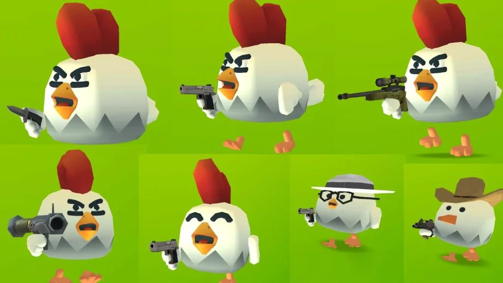 Chicken Gun MOD APK dinero infinito