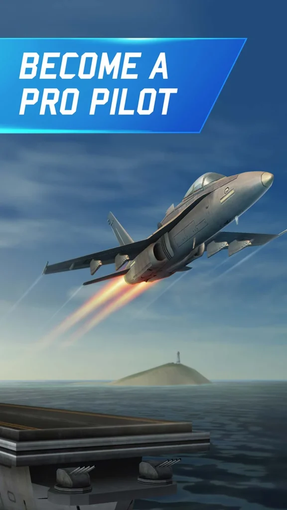 Flight Pilot Simulator 3D MOD APK descargar infinito