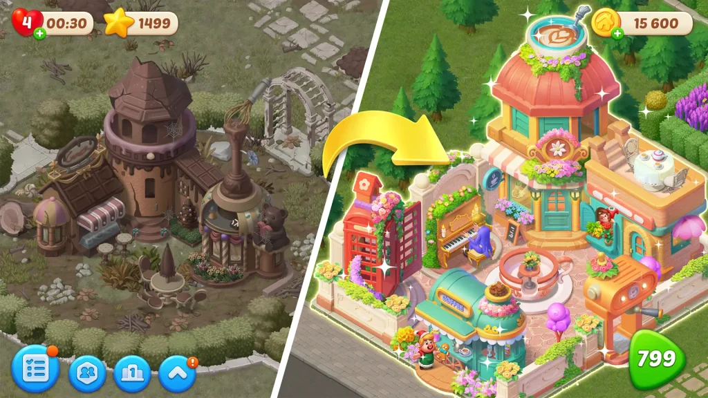 Matchington Mansion MOD APK descargar