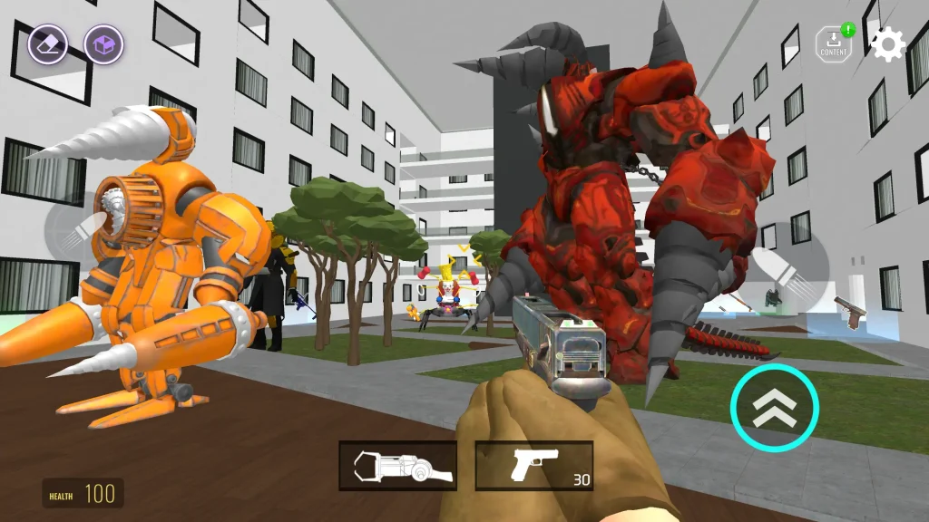 Nextbots en Playground mod apk ultima version