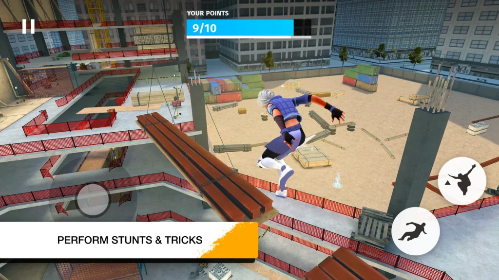 Parkour Simulator 3D MOD APK ultima version