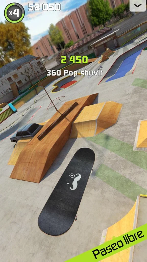 Touchgrind Skate 2 mod apk ilimitado todo descargar