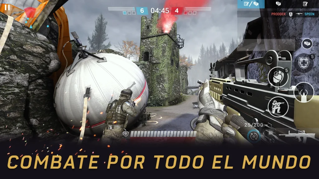 Warface GO MOD APK (Chams, Wallhack)descargar