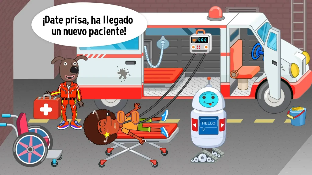 pepi hospital mod apk desbloqueado en todas las etapas