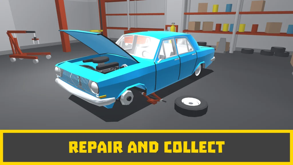 retro garage mod apk nivel máximo dinero ilimitado