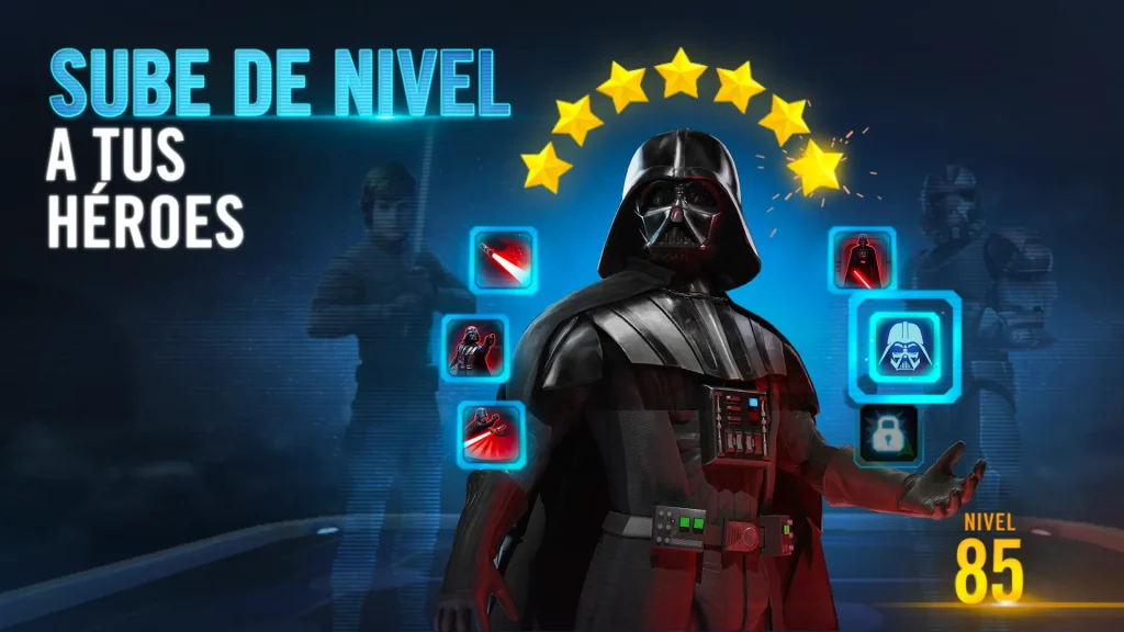 star wars heroes mod apk cristales ilimitados