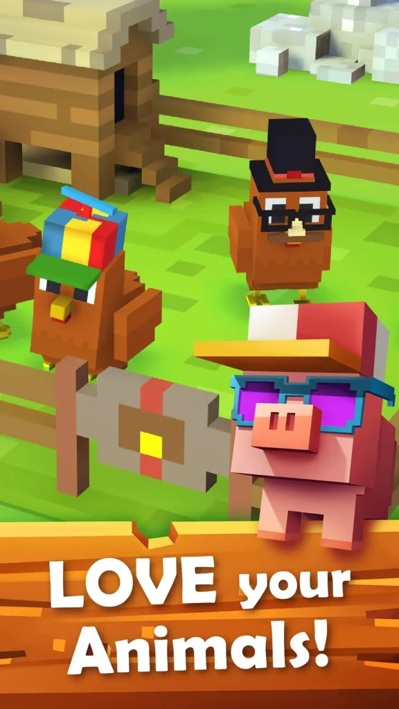 Blocky Farm mod apk ilimitado todo