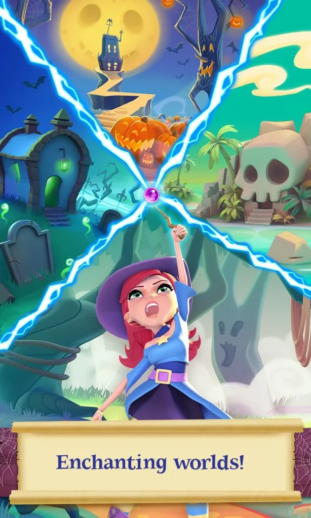 Bubble Witch Saga 2 mod apk compras gratis descargar