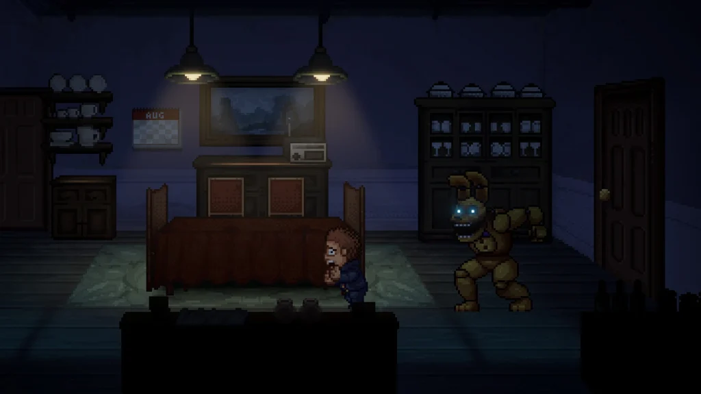 Five Nights at Freddy's Into the Pit mod apk ilimitado todo descargar