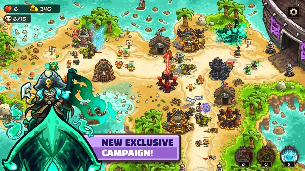 Kingdom Rush Vengeance mod apk dinero infinito