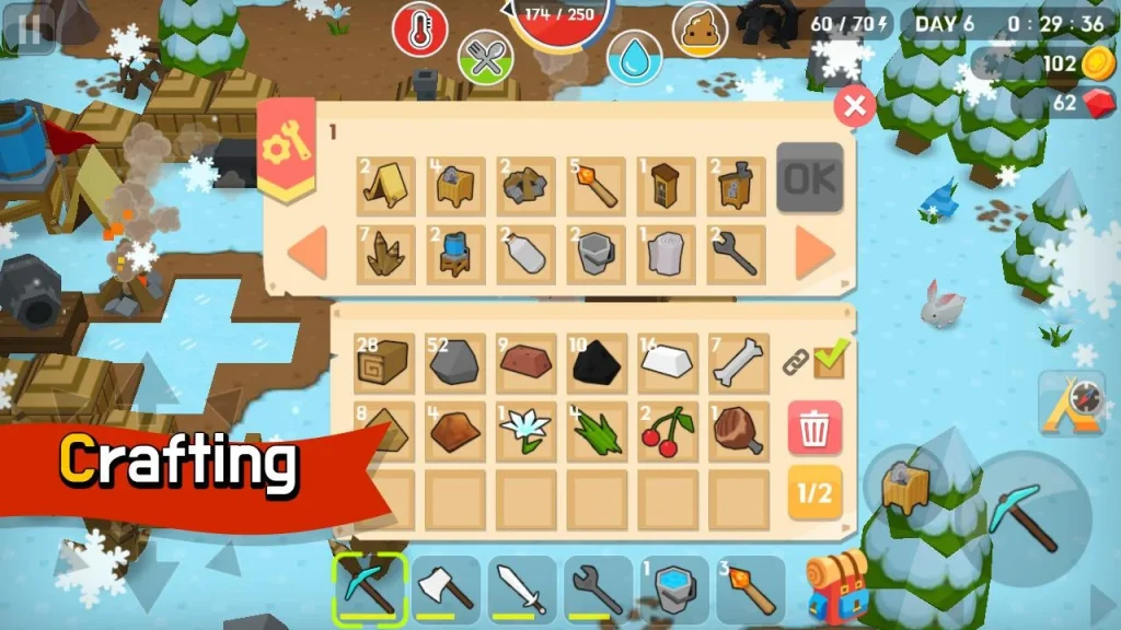 Mine Survival mod apk ilimitado todo