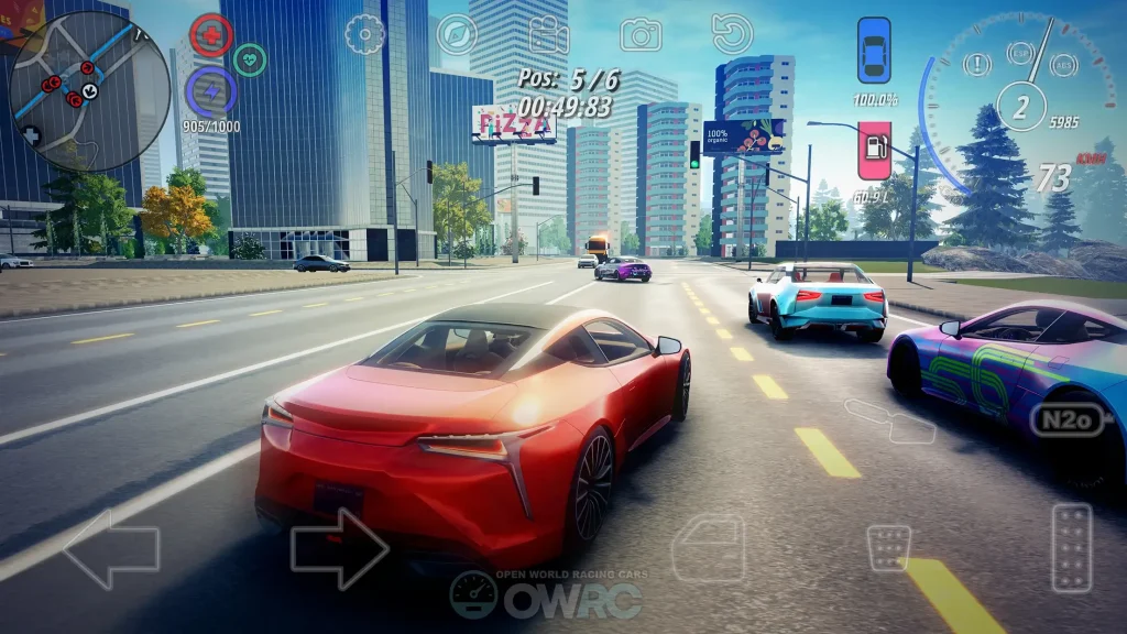 OWRC Open World Racing mod apk dinero infinito