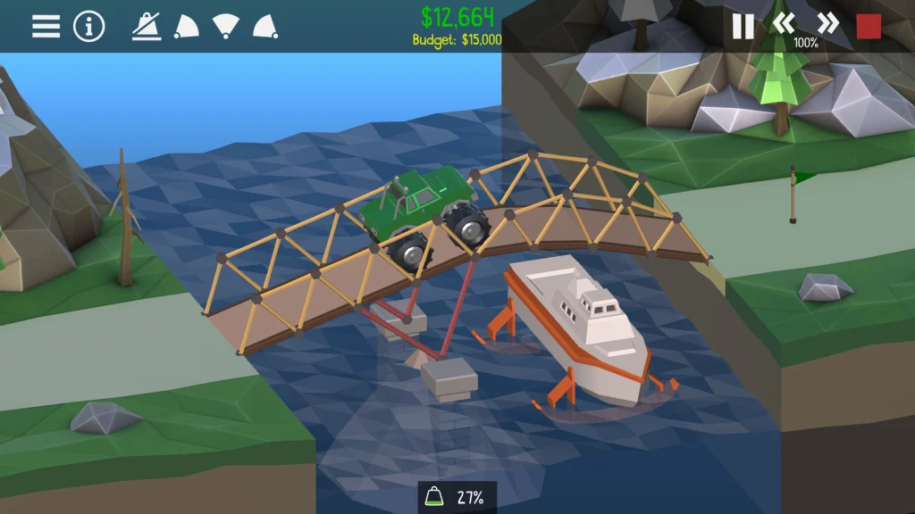 Poly Bridge 2 mod apk ilimitado todo