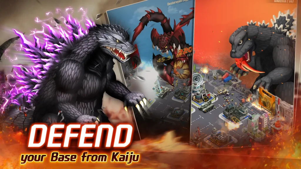 godzilla defence force mod apk dinero infinito