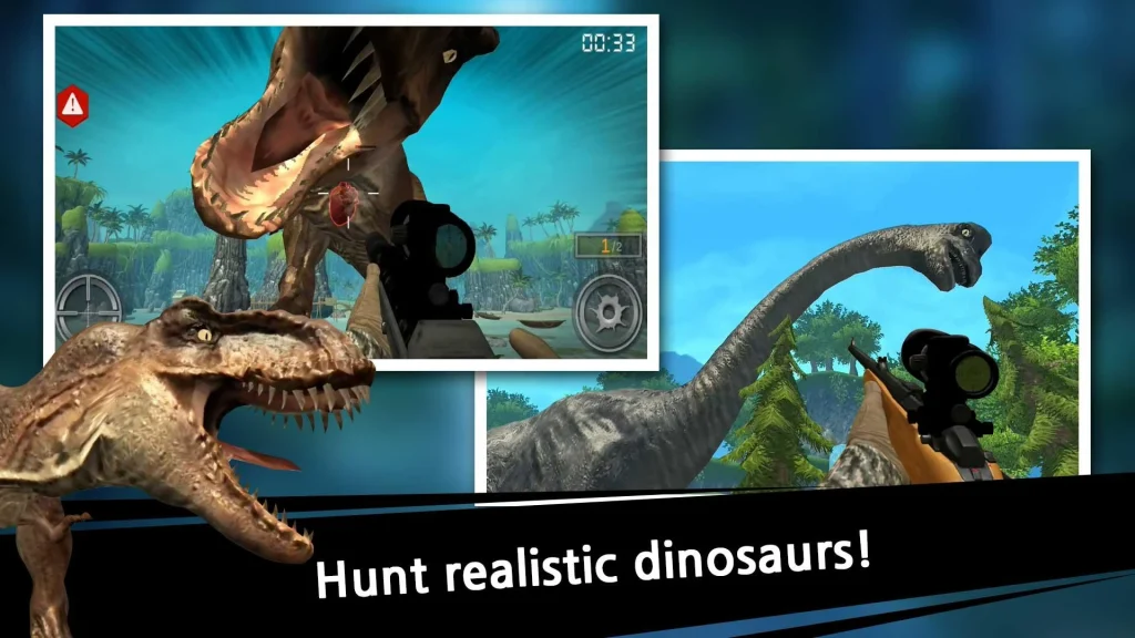 Dino Hunter King mod apk dinero infinito