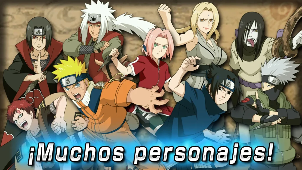 NARUTO Ultimate Ninja STORM mod apk ilimitado todo