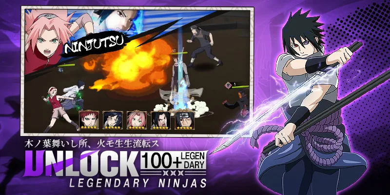 Ninja Heroes Unleashed mod apk compras gratis ultima version