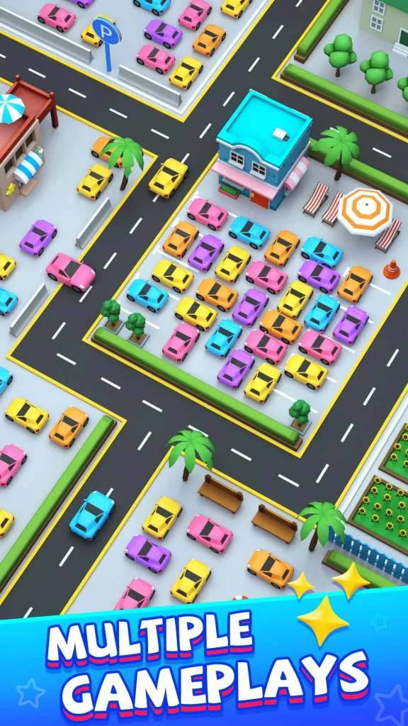 Out Car Parking Jam Games mod apk compras gratis ultima version