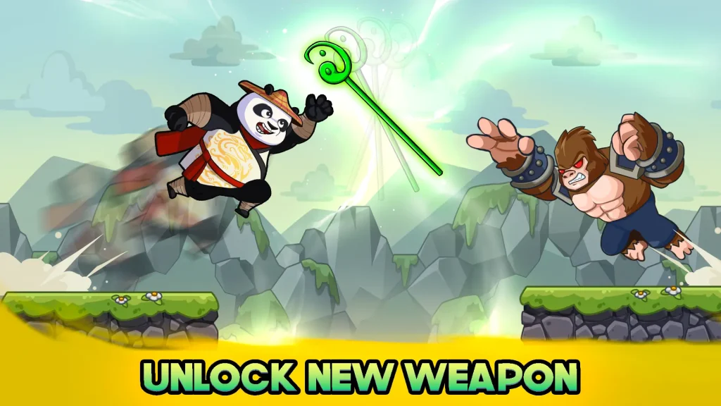 Panda Master Legend of Kungfu mod apk ilimitado todo