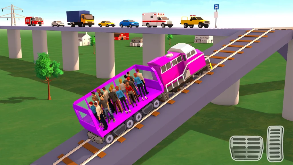 Passenger Express Train Game mod apk dinero infinito