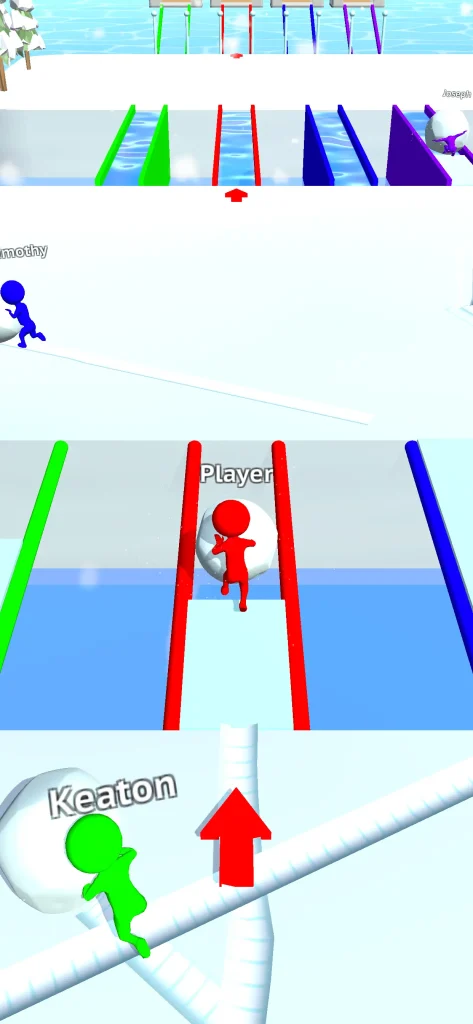 snow race 3d mod apk ilimitado todo