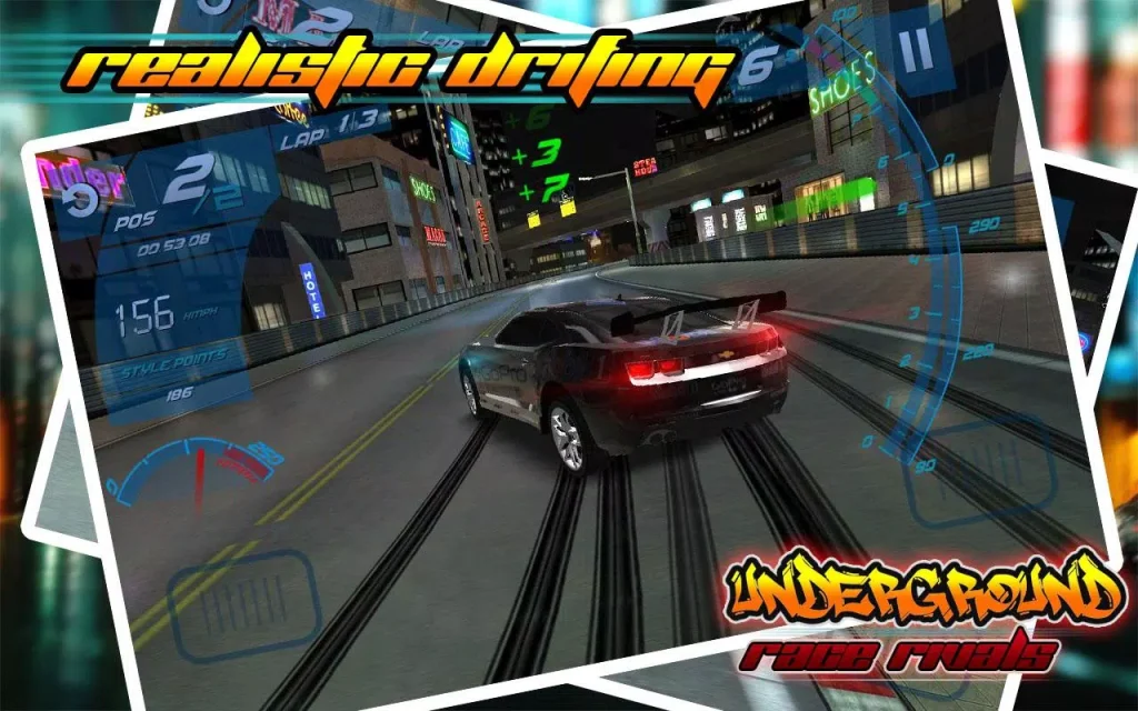 underground-race-rivals mod apk ilimitado todo descargar